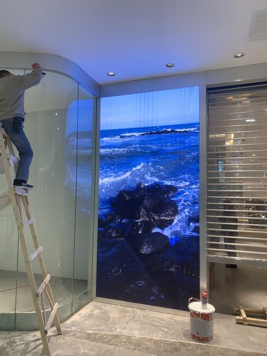 萬(wàn)達(dá)廣場(chǎng)，豎屏，P2.5,5.12平方