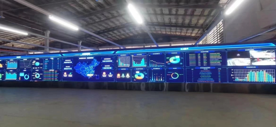 室內(nèi)Q1.5Pro 完工，數(shù)據(jù)中心大屏來了！